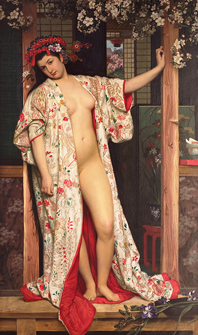 La Japonaise au Bain James Tissot